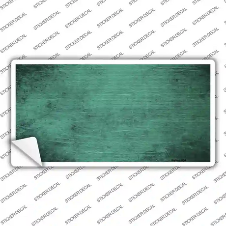 Mint Oil Rubbed Solid Novelty Sticker Decal