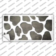Tan White Giraffe Oil Rubbed Novelty Sticker Decal