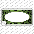 Lime Green Black Cheetah Scallop Oil Rubbed Novelty Sticker Decal