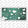 Mint White Love Oil Rubbed Novelty Sticker Decal