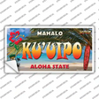 Ku uipo Hawaii State Novelty Sticker Decal
