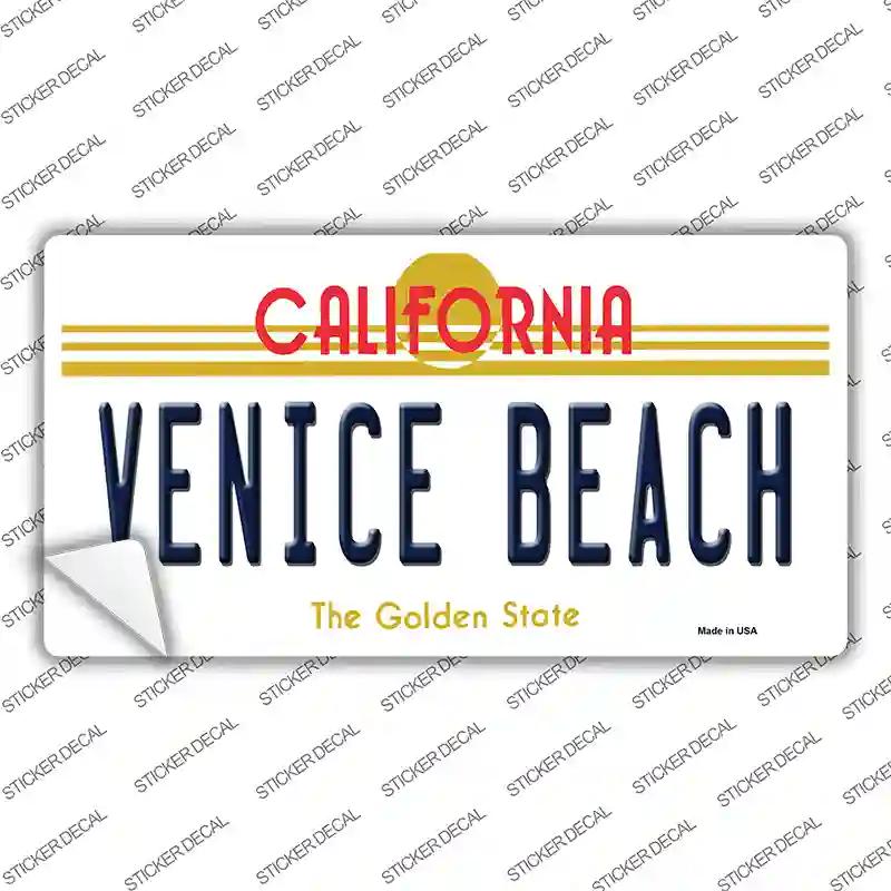 Venice Beach California Novelty Sticker Decal