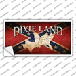Dixie Land Novelty Sticker Decal