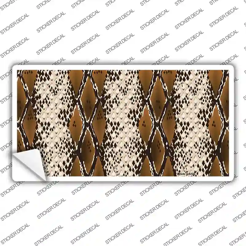 Snake Novelty Sticker Decal