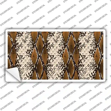 Snake Novelty Sticker Decal