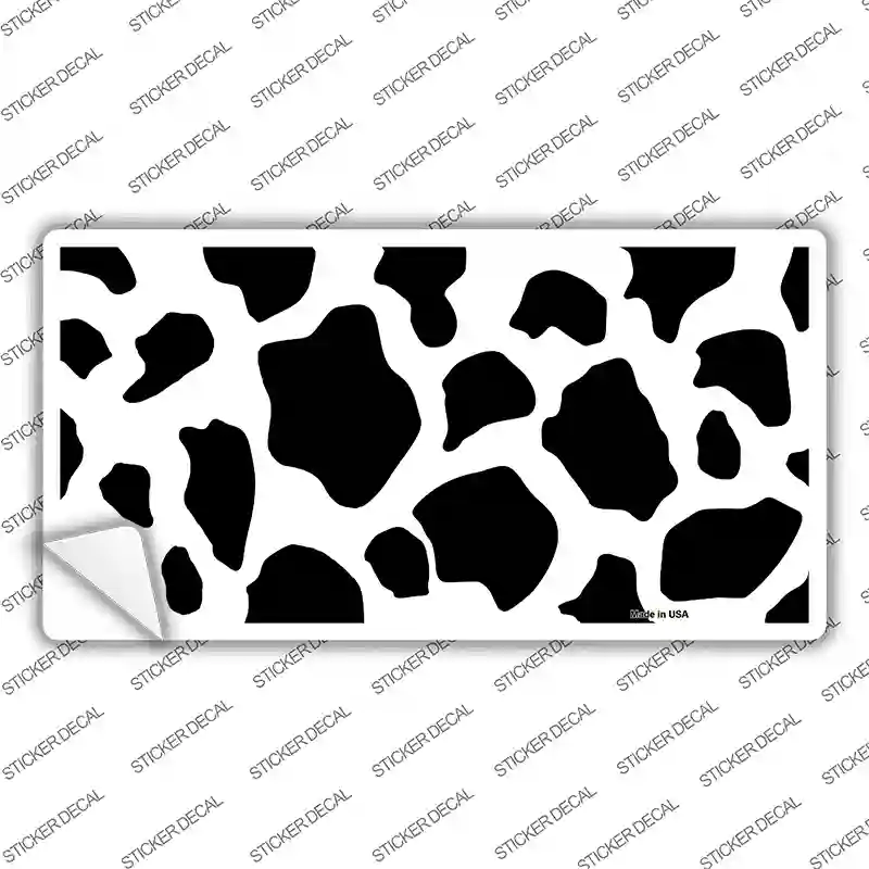Cow Novelty Sticker Decal