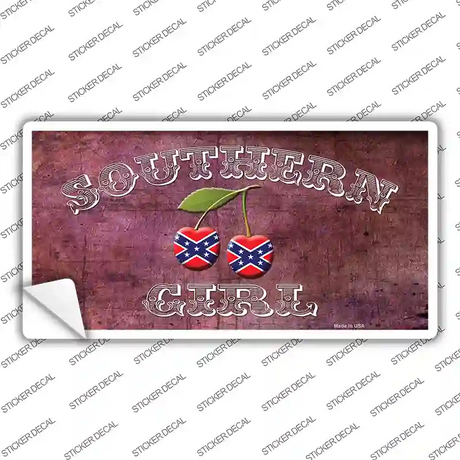 Southern Girl Novelty Sticker Decal