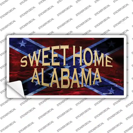 Sweet Home Alabama Novelty Sticker Decal