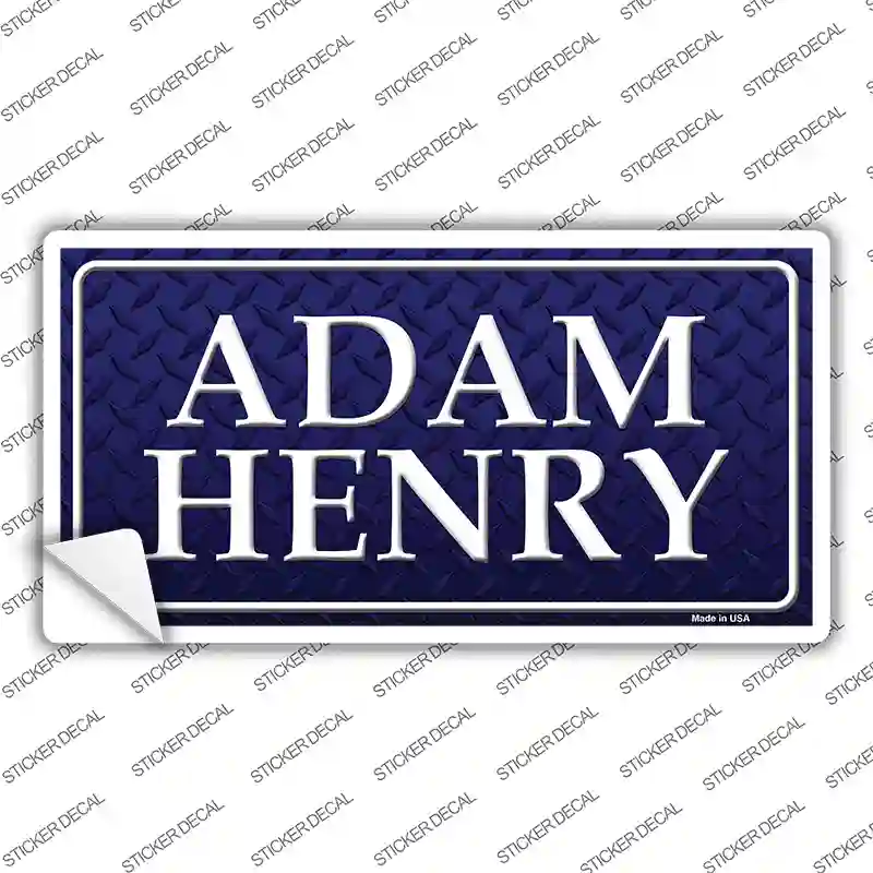 Adam Henry Novelty Sticker Decal