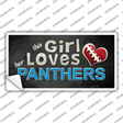 This Girl Loves Her Panthers Novelty Sticker Decal