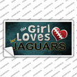 This Girl Loves Her Jaguars Novelty Sticker Decal
