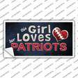 This Girl Loves Her Patriots Novelty Sticker Decal