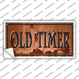 Old Timer Rusty Novelty Sticker Decal