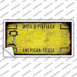 American Samoa Rusty Novelty Sticker Decal