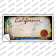 California Rusty Novelty Sticker Decal