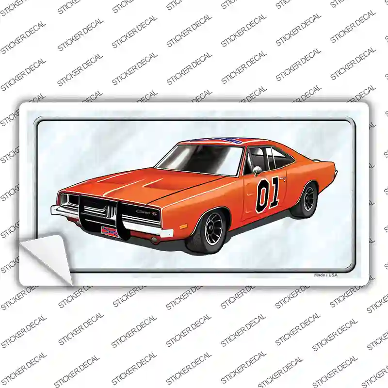 General Lee Car Novelty Sticker Decal