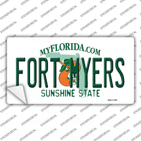 Fort Myers Florida Novelty Sticker Decal