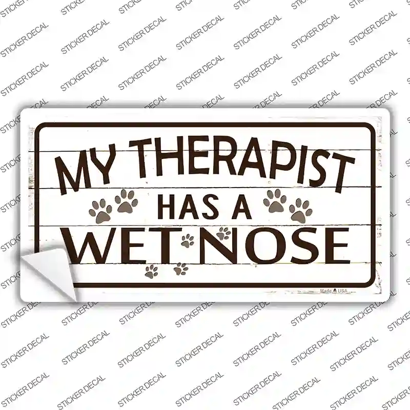 My Therapist Novelty Sticker Decal