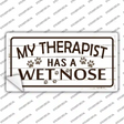 My Therapist Novelty Sticker Decal