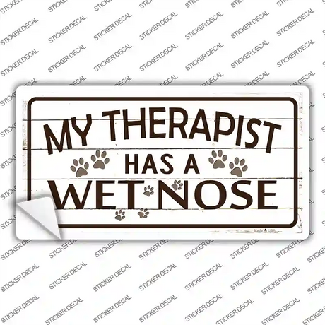 My Therapist Novelty Sticker Decal