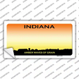 Indiana Amber Waves Novelty Sticker Decal