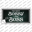 Im Not Bossy Novelty Sticker Decal