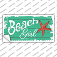 Beach Girl Novelty Sticker Decal
