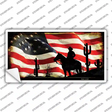 American Cowboy Novelty Sticker Decal