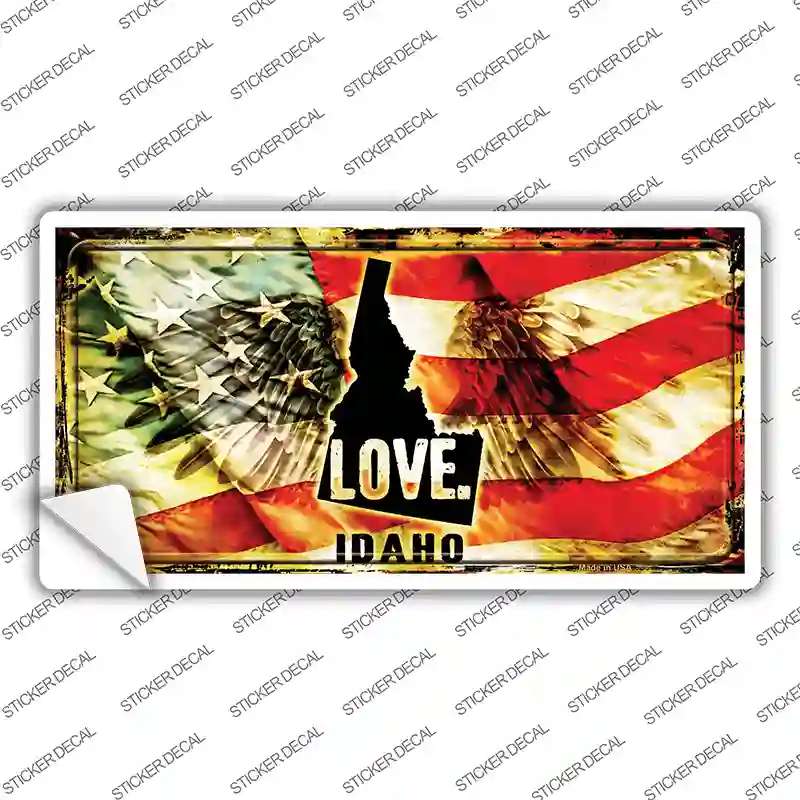 Idaho Love Novelty Sticker Decal