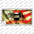 Ohio Love Novelty Sticker Decal