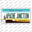 Apache Junction Arizona Novelty Sticker Decal