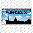 Washington DC Silhouette Novelty Sticker Decal