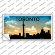 Toronto Silhouette Novelty Sticker Decal