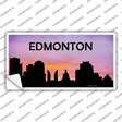 Edmonton Silhouette Novelty Sticker Decal