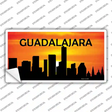 Guadalajara Silhouette Novelty Sticker Decal