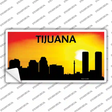 Tijuana Silhouette Novelty Sticker Decal