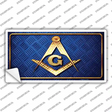 Freemasonry Novelty Sticker Decal