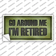 Go Around Me Novelty Sticker Decal