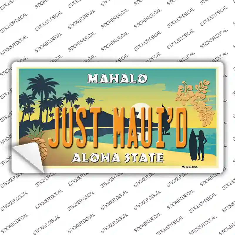 Just Mauid Vine Novelty Sticker Decal