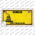 Ohio Dont Tread On Me Novelty Sticker Decal