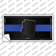 Arizona Thin Blue Line Novelty Sticker Decal