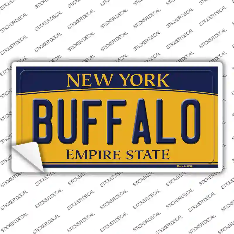 Buffalo New York Novelty Sticker Decal