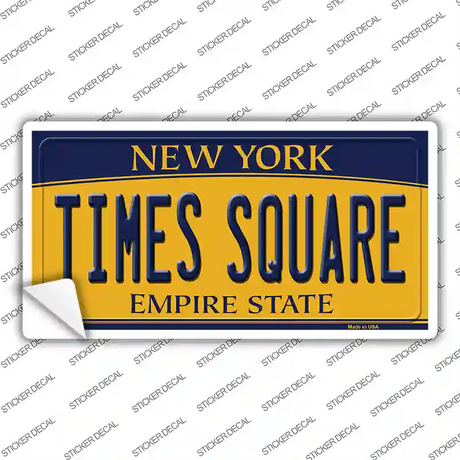 Times Square New York Novelty Sticker Decal