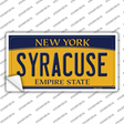 Syracuse New York Novelty Sticker Decal