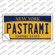 Pastrami New York Novelty Sticker Decal