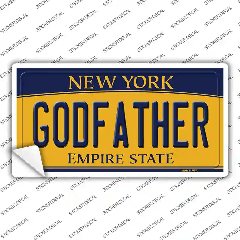 Godfather New York Novelty Sticker Decal