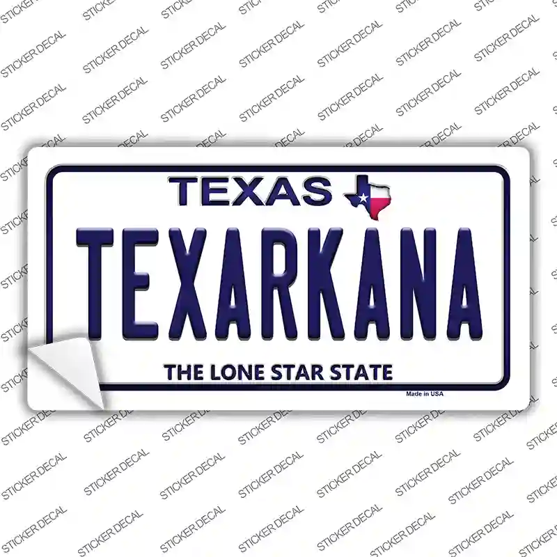 Texarkana Texas Novelty Sticker Decal