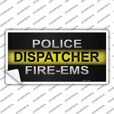 Police / Dispatcher / Fire- EMS Novelty Sticker Decal
