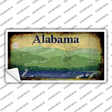 Alabama Rusty Novelty Sticker Decal