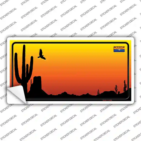 AZ Blank Scenic Novelty Sticker Decal